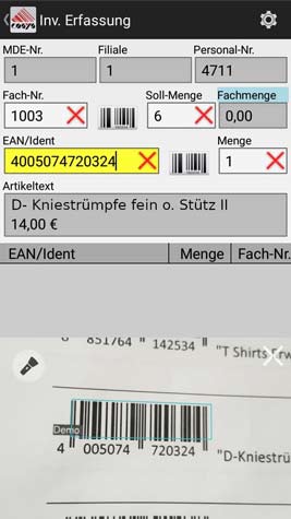 Inventur mit dem Smartphone einfach mit COSYS Android Inventur App Inventur mit dem Smartphone einfach mit COSYS Android Inventur App