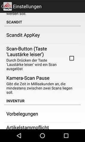 Inventur mit dem Smartphone einfach mit COSYS Android Inventur App Inventur mit dem Smartphone einfach mit COSYS Android Inventur App