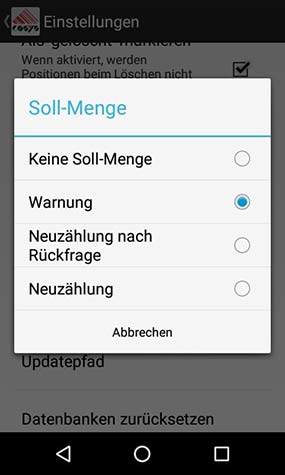 Inventur mit dem Smartphone einfach mit COSYS Android Inventur App Inventur mit dem Smartphone einfach mit COSYS Android Inventur App