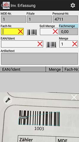 Leihgeräte Inventurset COSYS Leihgeräte Inventurset COSYS
