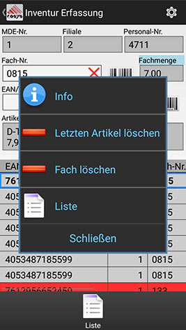 Inventur mit dem Smartphone einfach mit COSYS Android Inventur App Inventur mit dem Smartphone einfach mit COSYS Android Inventur App