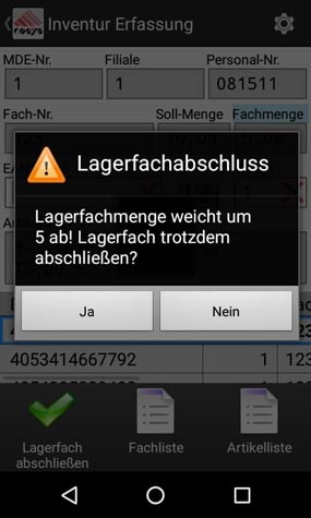 Inventur mit dem Smartphone einfach mit COSYS Android Inventur App Inventur mit dem Smartphone einfach mit COSYS Android Inventur App