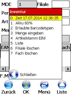 Inventurmodul Inventurmodul