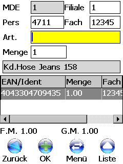 Inventurmodul Inventurmodul